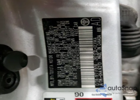 2014 Toyota Corolla L из США, поврежденный, VIN 2T1BURHE4EC002851